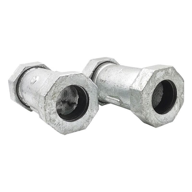 Galvanized Malleable Steel Quick Pipe Repair Connector