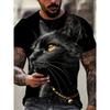 Men's 3D Printed T-Shirt Short Sleeve O-Neck Pullover Casual Top
