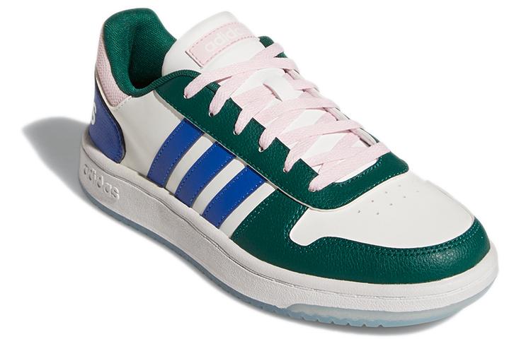 adidas Hoops 2.0 'White Green' Women's GW3368