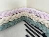 Anti-Collision Soft Padding Bed Rail for Children's Beds