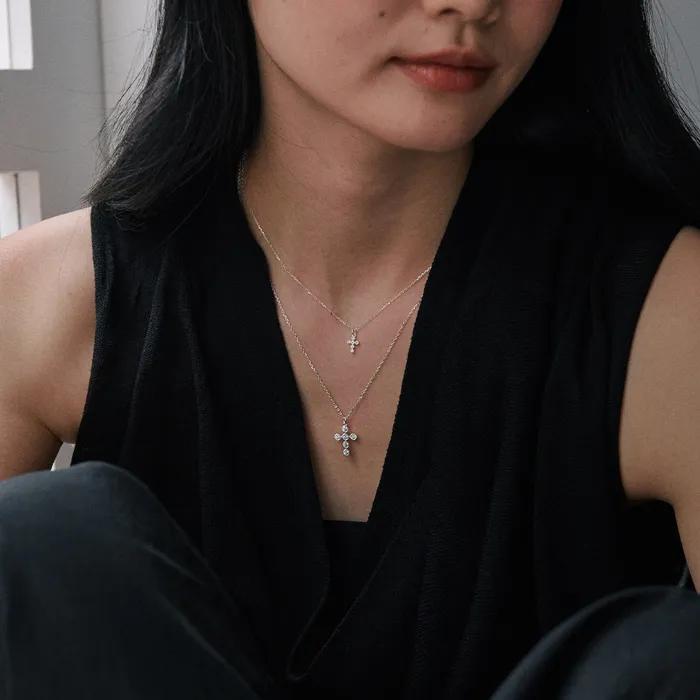 [925 Silver] Un.silver.216 / Ronde Aube Dew Necklace