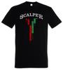 Scalper Mens T-Shirt Mens Womens Tees Top Bulls Bearish Bullish Rates Stock Market Day Trader Bulls