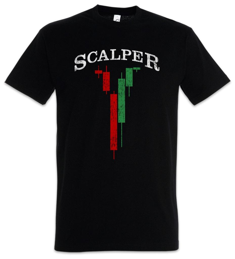 Scalper Mens T-Shirt Mens Womens Tees Top Bulls Bearish Bullish Rates Stock Market Day Trader Bulls