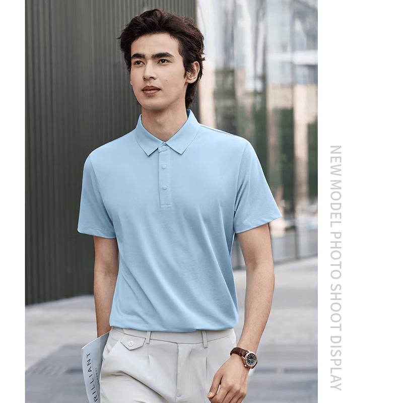 Qidingbao EV6606 Antibacterial Short Sleeve Polo Shirt 5XL