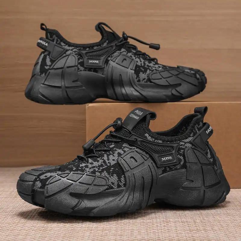 Fashion Synthetic Leather Without Heel High-top Sneakers Loafer Men Shoes Men's Spring Boots Sport Character Sapateneis Tenix