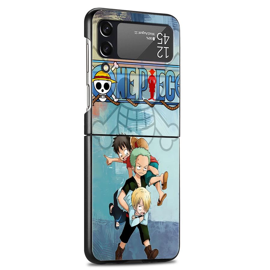 Anime One Pieces Back Cover Phone Case for Samsung Galaxy Z Flip 3 Z Flip Z Flip 5 Z FLIP 6