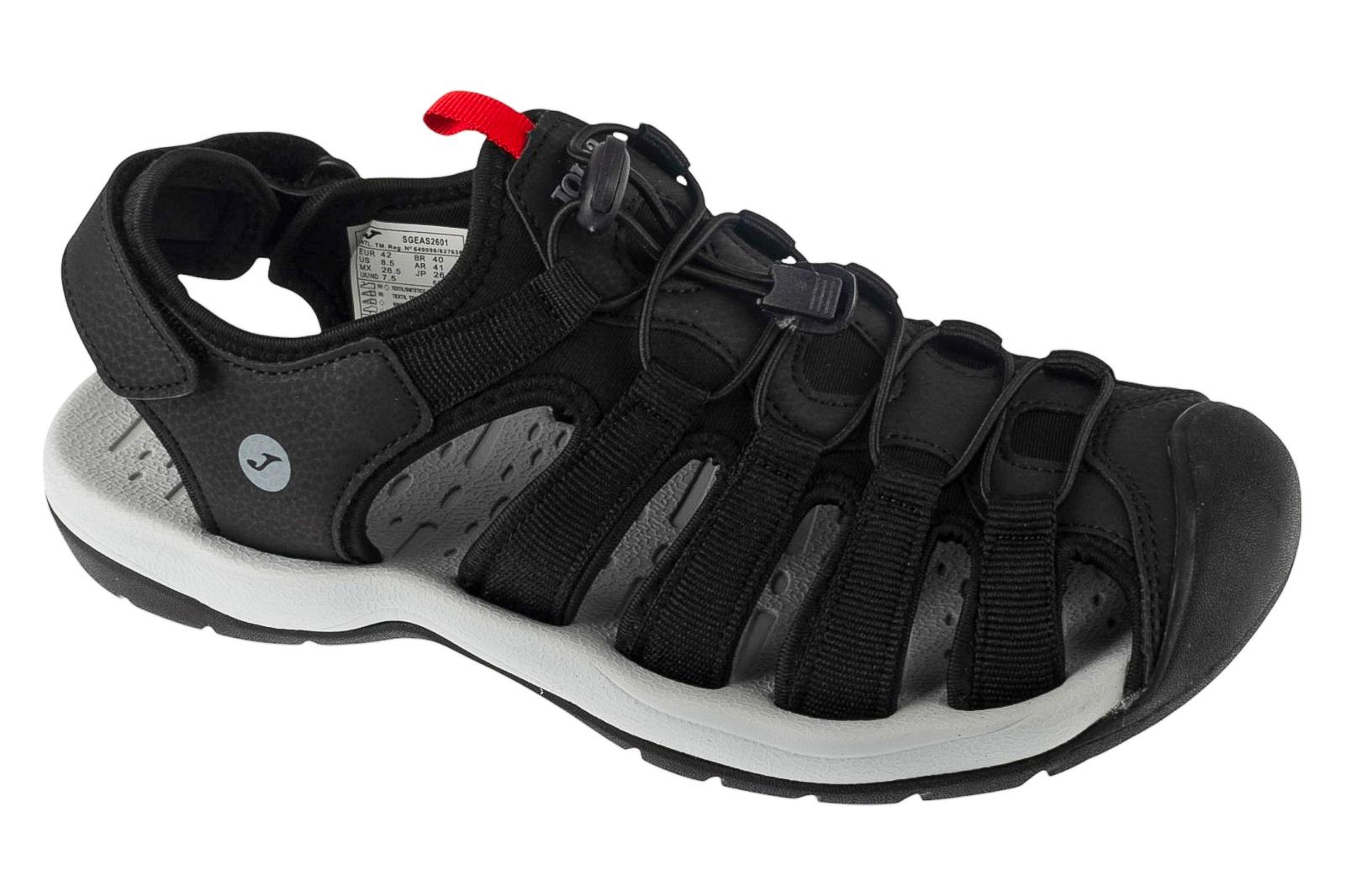 Joma S.Gea Heren 26 SGEAS, Zwarte Sandalen voor Heren 46 zwart