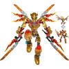 Nuovo Robot Mecha Combinabile Soldato Scheletrico Blocchi da Costruzione Guerriero Biochimico Maschera Dorata Giocattolo Ragazzo Regalo per le Feste dei Bambini