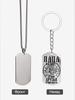 Stainless Steel Key Ring with Fist Design ,Ideal Gift for Men, Couples, Boyfriend, Family & Friends