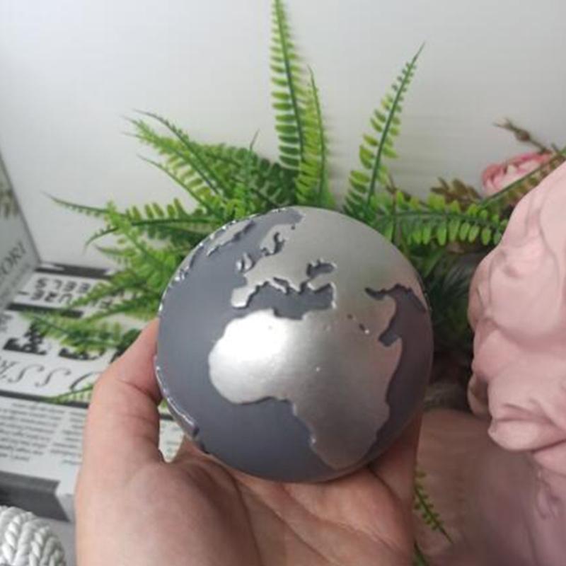 3D Globe Epoxy Resin Mold Candle Plaster Silicone Mould Crafts Ornament Mold