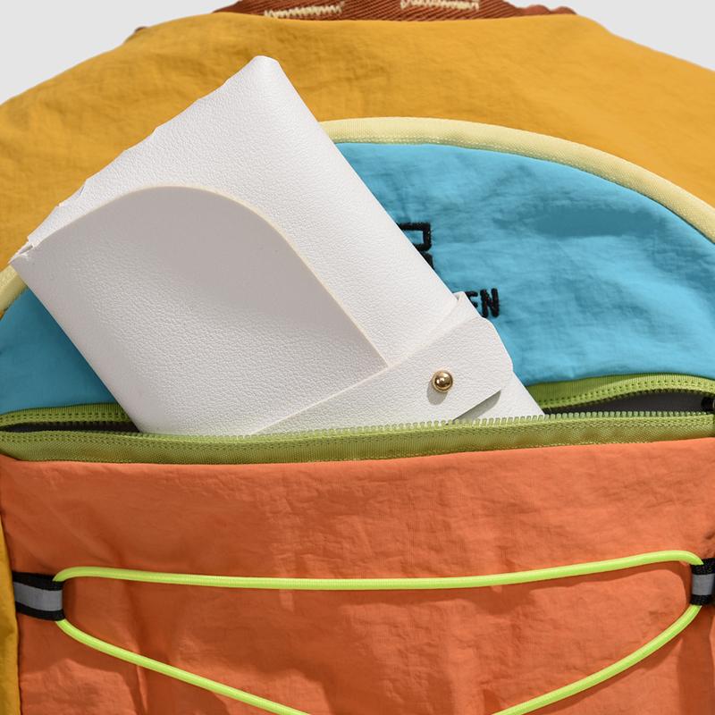 Sports Contrast Backpack Riding Outdoor Short-distance Travel Backpack