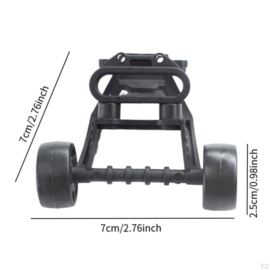 RC Wheelie Bar Assembly Easy To Install High Stability DIY Modified Replacements for 16101 16102