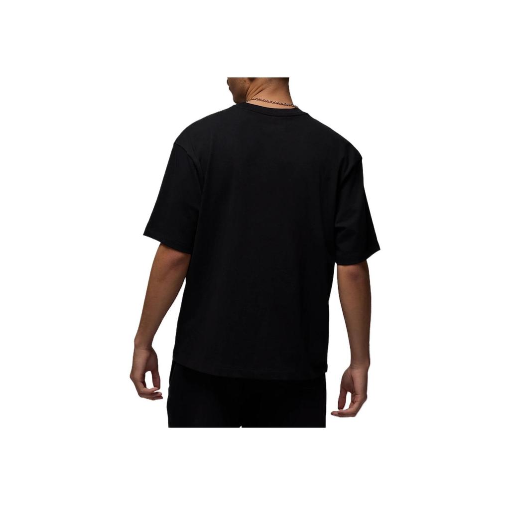 Jordan Flight Essentials Comfortable Skin-Friendly Fashionable Versatile Short Sleeve T-Shirt Men Tops Black IB7345-010