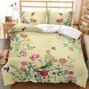 3D Printed Down Duvet Cover Pillowcase Flower Bedding Set for Kids, Home Decoration Gift for Teenagers