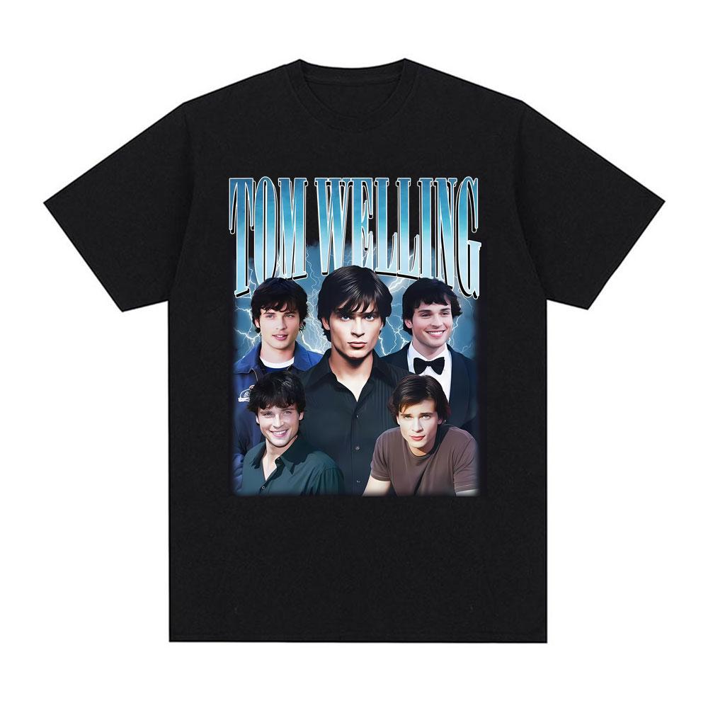 

Tom Welling Movie Vintage 90s Graphic T-shirt Men Women Fashion Hip Hop High Street T Shirts O-Neck Short Sleeve Classic T Sh... 2XL різнокольоровий