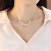 Freshwater Pearl Clavicle Necklace - Summer 2022 Gift for Women, Mom, or Girlfriend