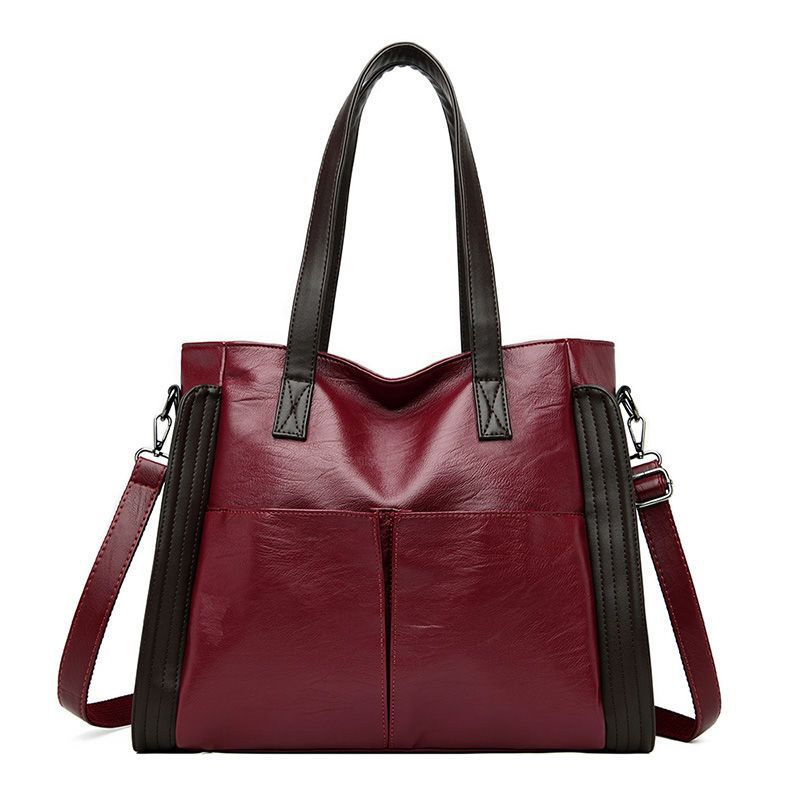 Leather Tote Bag for Women 2026 New Autumn and Winter Handbag, Single Shoulder Women's Bag, Crossbody Bag, Soft Leather Bag