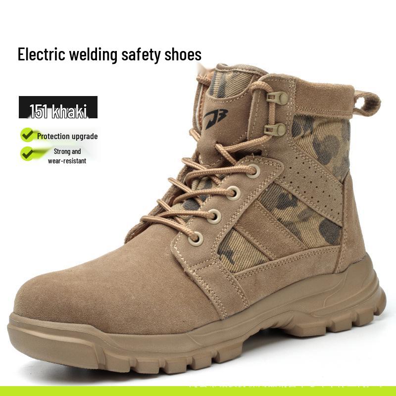 SHEIN Lightweight Anti-Smash Anti-Puncture High-Top Safety Boots 4190₽