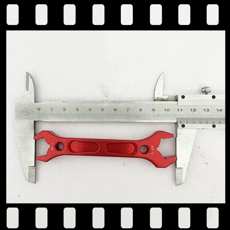 Aluminum Double End an Wrench Spanner for Fuel Oil Line Fitting Universal Repair Tool AN3 AN4 AN6 AN8 AN10 AN12 AN3-AN4 Wrench