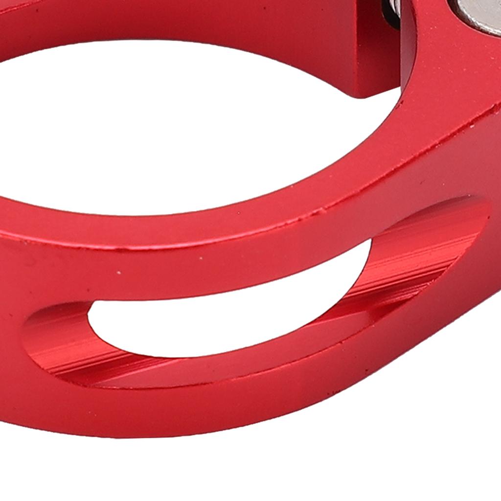 31.8mm Bike Seat Post Clamp Tube Clip Aluminium Alloy   Quick Release Seatpost Collar