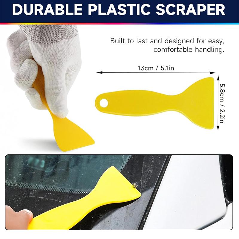 Vinyl Wrap Tools Window Tint Kit Car Wrapping Tools Film Squeegees Plastic Scraper Wrap Knife Magnetic Holders Foil Tool