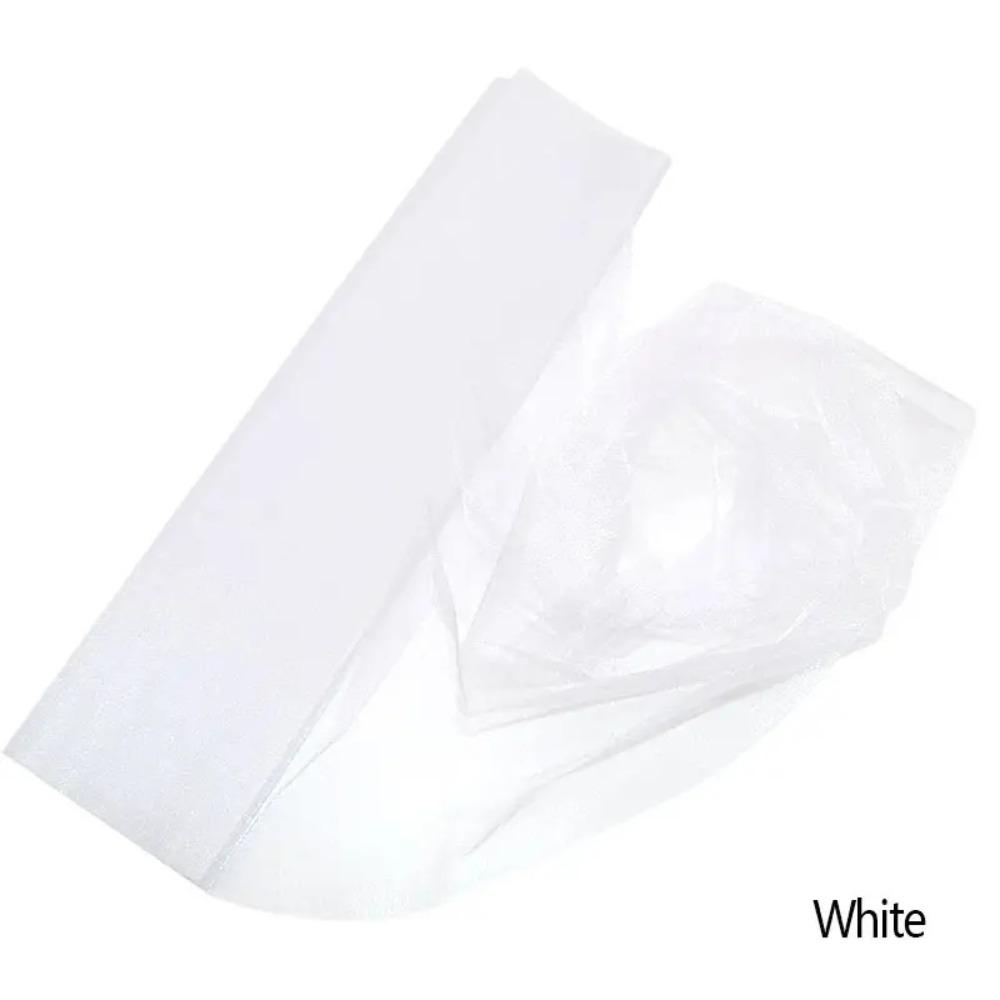 

500cm*48cm Gauze Reusable DIY Archway Drapes Transparent Organza Fabric белый