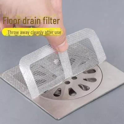 Disposable Anti-Hair Floor Drain Filter for Bathroom and Kitchen