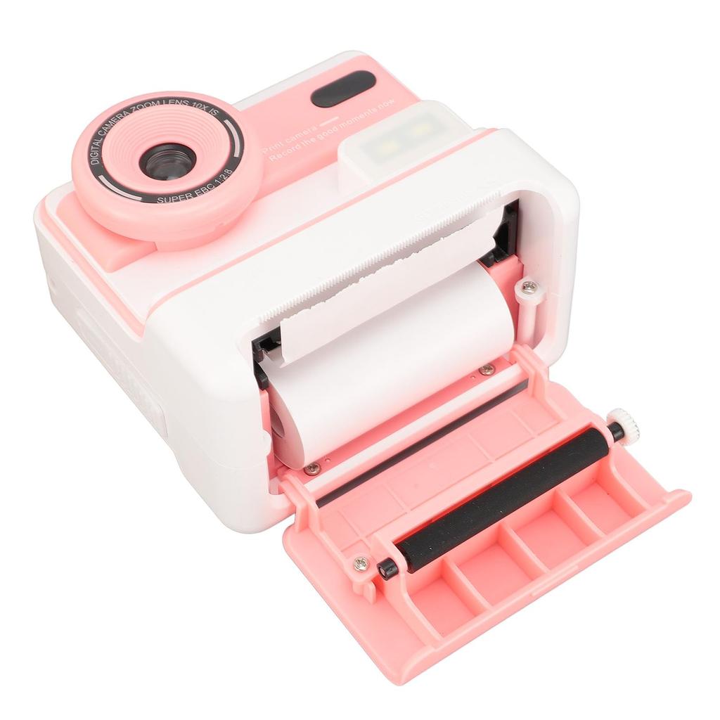 Kids Instant Print IPS Screen 1080P HD 48MP Photo Instant Camera for 16X Digital Zoom Kids Digital Camera Dual Toddler Christmas Gift Camera, 2.4-inch