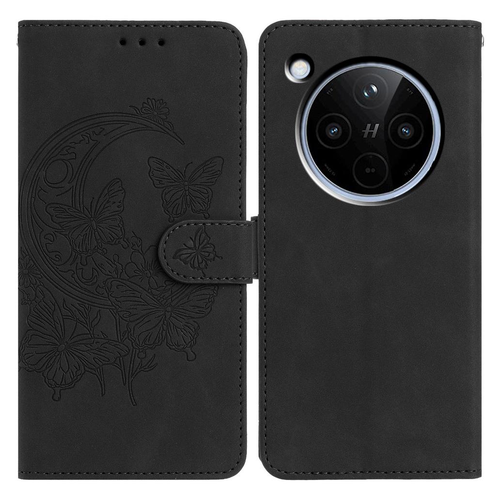 For Oppo Find X8s+ 5G/Find X8 5G Case Butterfly Flower Imprinted PU Leather Wallet Stand Phone Cover