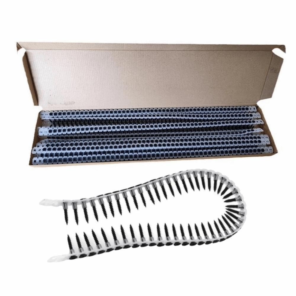 1000Pcs Collated Screws Self-Tapping Screws Cross Slot Wall Screws for Electric Drill