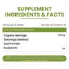 Vlados Himalayan Organics Bio-Moringa-Tabletten 1200 mg Extrakt 60 Stück für Energie Immunität Verdauung