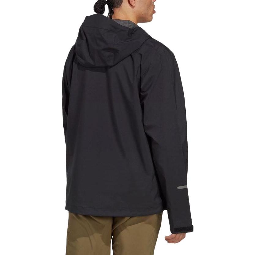 adidas Jackets Men's Black Hooded Moderate Other HM4051