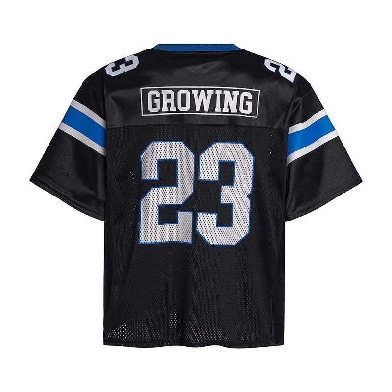 Mens NFL Style Football T-Shirt With 3D Number 23 Print Breathable Mesh Fabric Loose Fit Casual Sport Tee