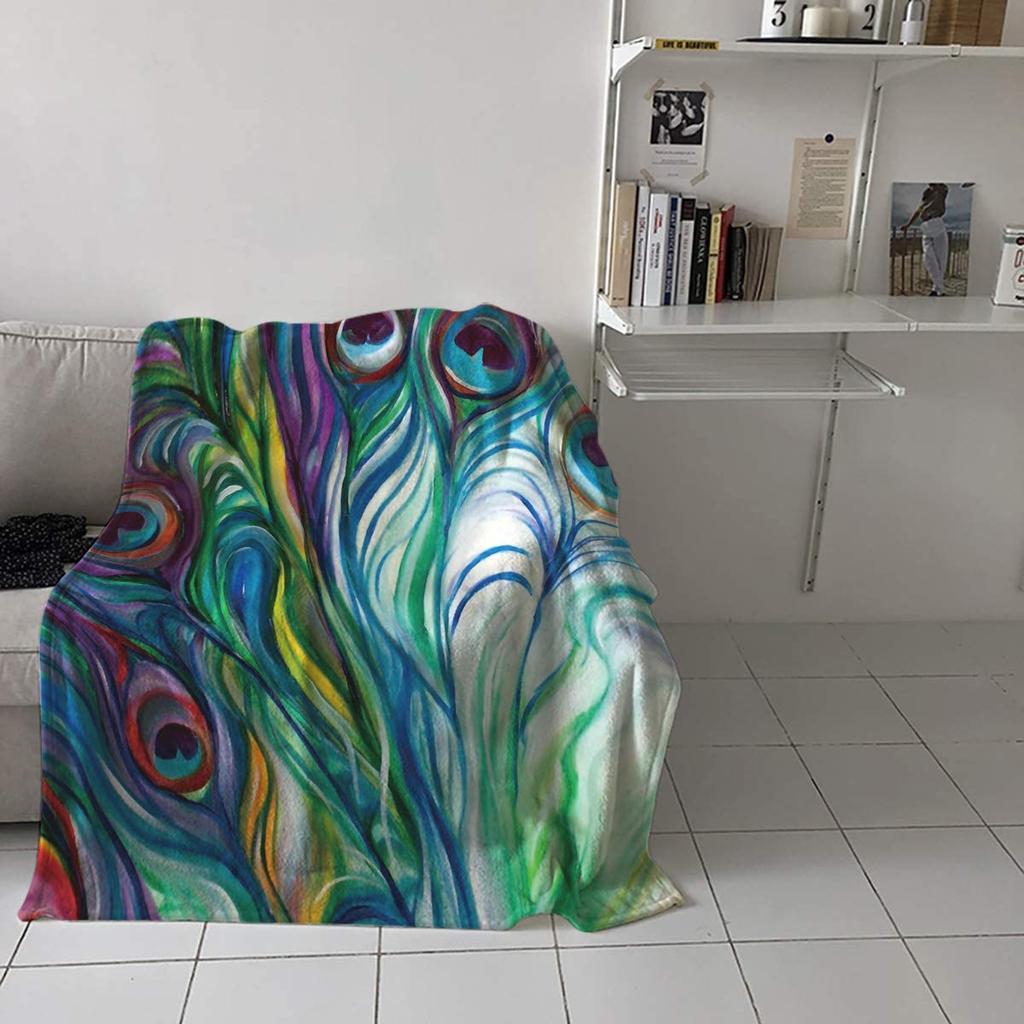 Flanell-Fleece-Überwurfdecke für Sofa, Couch, Bett, niedlicher Cartoon-Igel, weiche, kuschelige, leichte Decke für Erwachsene/Kinder 39x49 Zoll