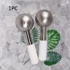 1PC Facial Ice Globes Cold Stainless Steel Facial Roller Skin Beauty Spa Cooling Globe Massage Ball Face Care Freeze Stick,Face Massage Tool