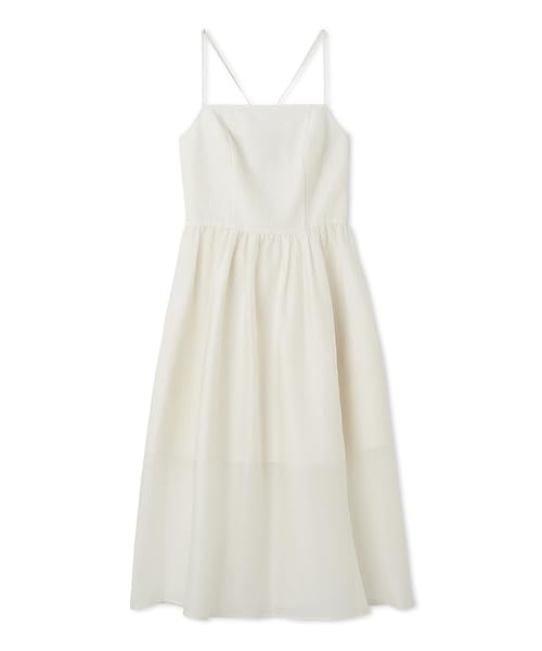 Jacquard Cami Dress SWFO251134WHT1