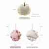 New 2-In-1 Bath Ball Towel Hangable Quick Dry Face Cleaning Ball Skin-friendly Exfoliating Mesh Bath Sponge Bath Time