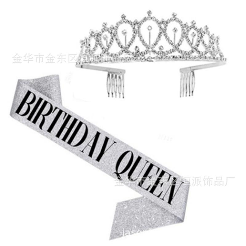 Birthday Shoulder Strap Set Party Accessories for Celebrations and Events