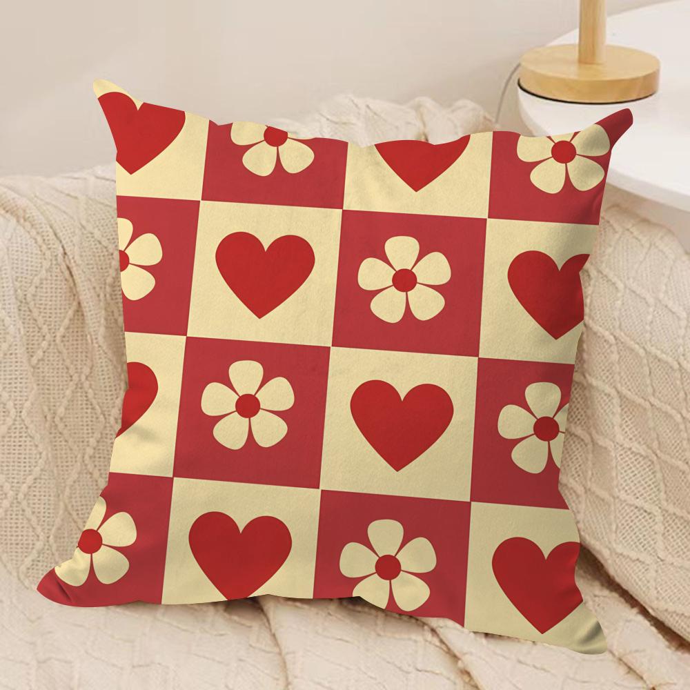 Gift for Lover Cushion Cover Pillowcase Ultra Soft Skin Friendly Fabric Cloud Like Comfort Concealed Zipper