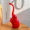Elephant Shape Toilet Brush with Holder Long Handle Accessories Bathroom Cleaning Tool