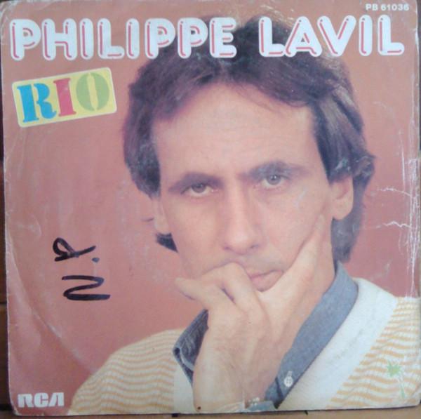 

7-дюймовая пластинка PHILIPPE LAVIL Rio PB61036 RCA Victor 1982 Франция Поп Б/у