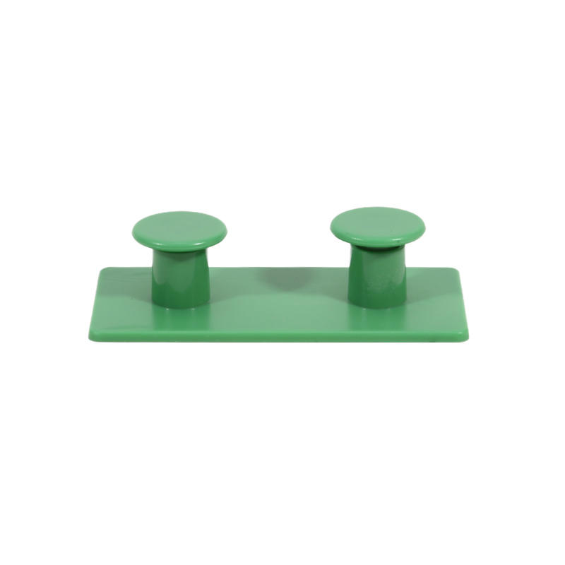 4 Pieces Colorful Building Block Small Hooks Heavy Duty Adhesive Wall Mounted Key Holder Seamless Hanging Hooks for Clothes Caps High Quality