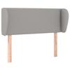 VidaXL Headboard with Ears Light Grey 93x23x78-88 Cm Fabric3116986