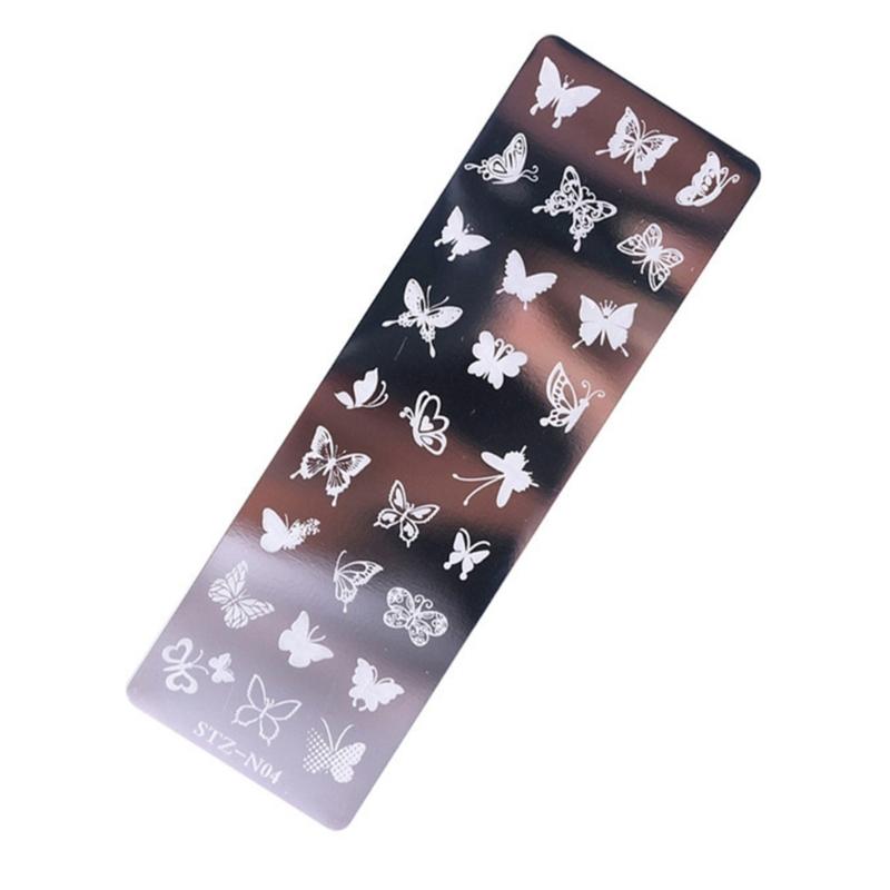 Nail Stamping Plate Animal Flower Nail-Image Stamp Plate Manicure Stencil Tool