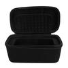 Speaker Case Bluetooth Speaker Protective Storage Bag with Mesh Pocket for Revolve Black