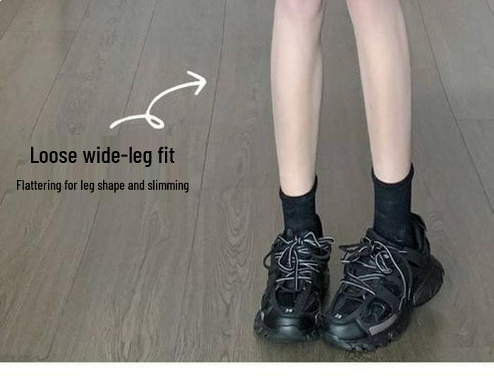 Women's Petite Ballet-Style Puffy Shorts - Summer 2026 Elastic-Waist Sports Pants