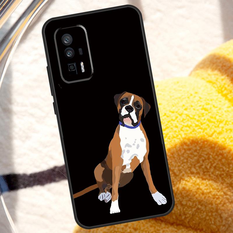 Boxer Dog Case For Xiaomi 13T 12T 11T 13 Pro 14 Ultra 12 Lite POCO F5 M6 X6 Pro X5 X3 F3 M5s Cover