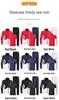Spring & Autumn Sportswear Set: Unisex Stand-up Collar Hoodie, Short Sleeve, Long Pants, Parent-Child Casual Wear