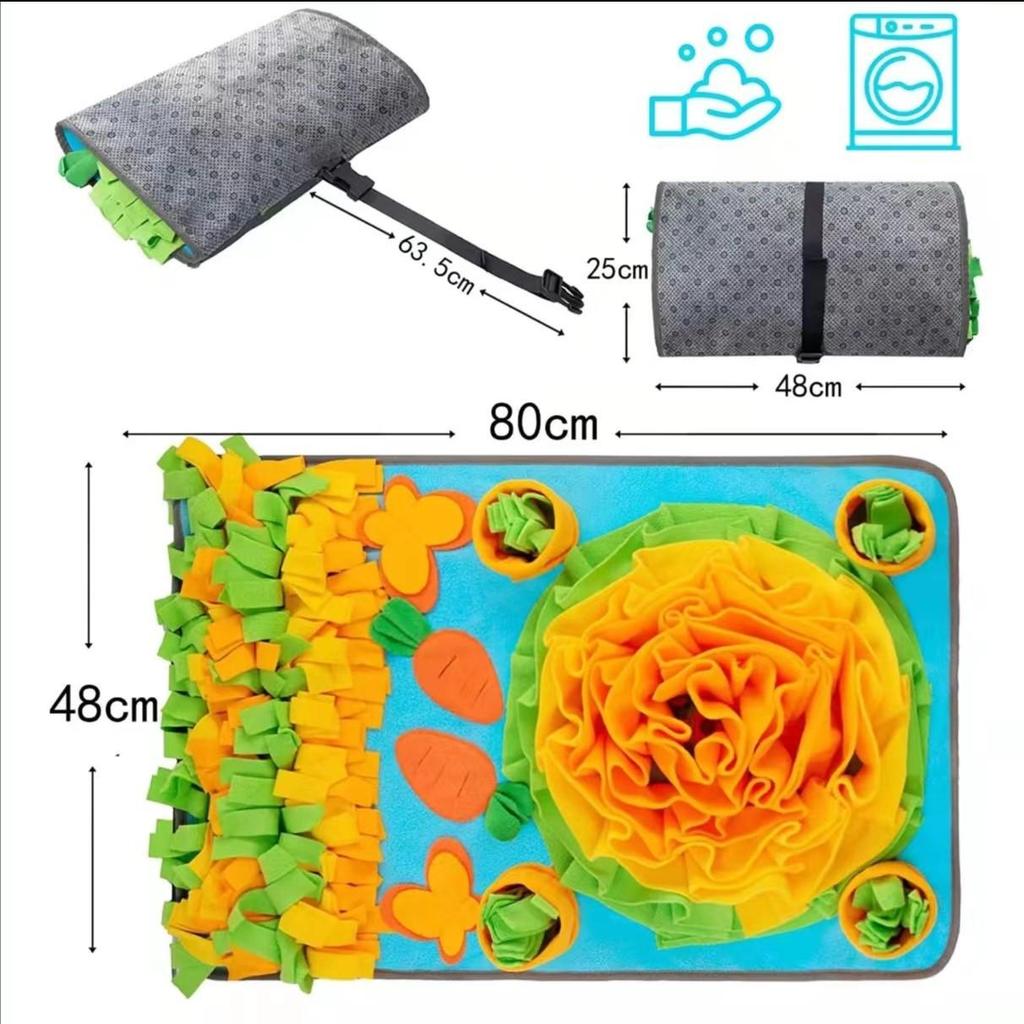 Spot Pet Sniffing Mat: Indoor Foraging and Slow Feeding Puzzle Toy for Dogs and Cats