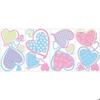 Repositionable Stickers Multitudes of Hearts